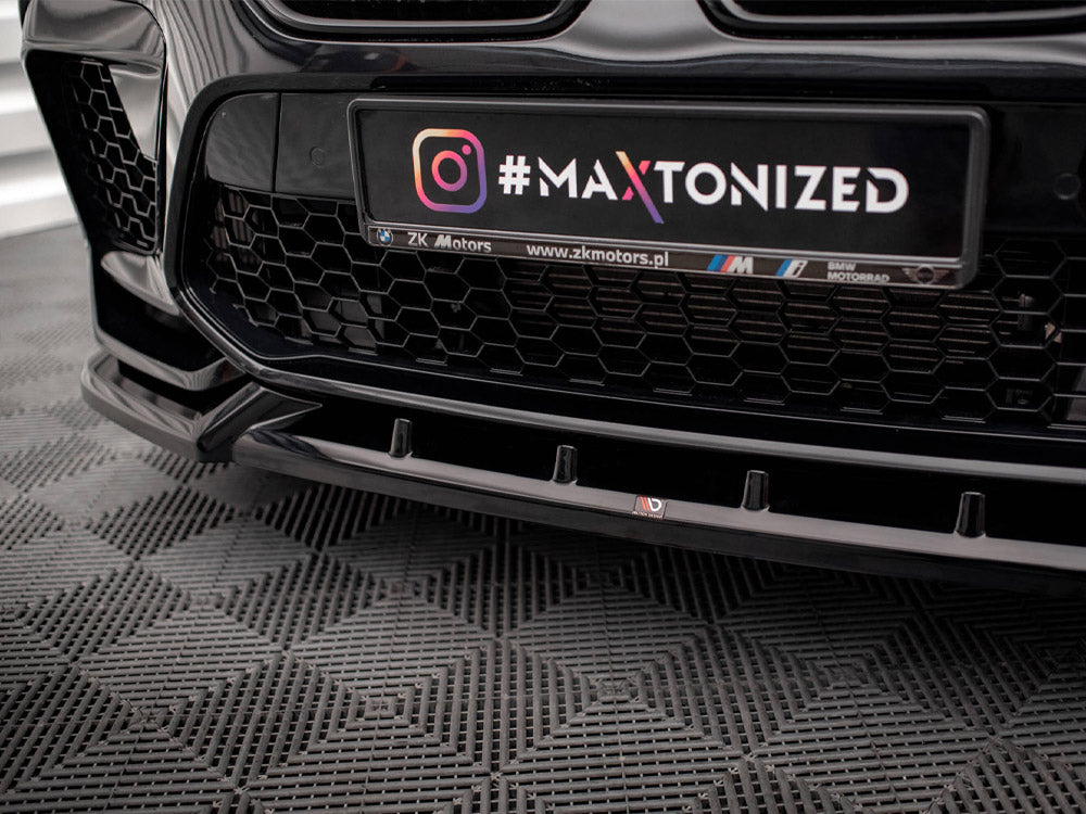 Maxton Design Street Plus Front Splitter V2 - BMW X6M F96