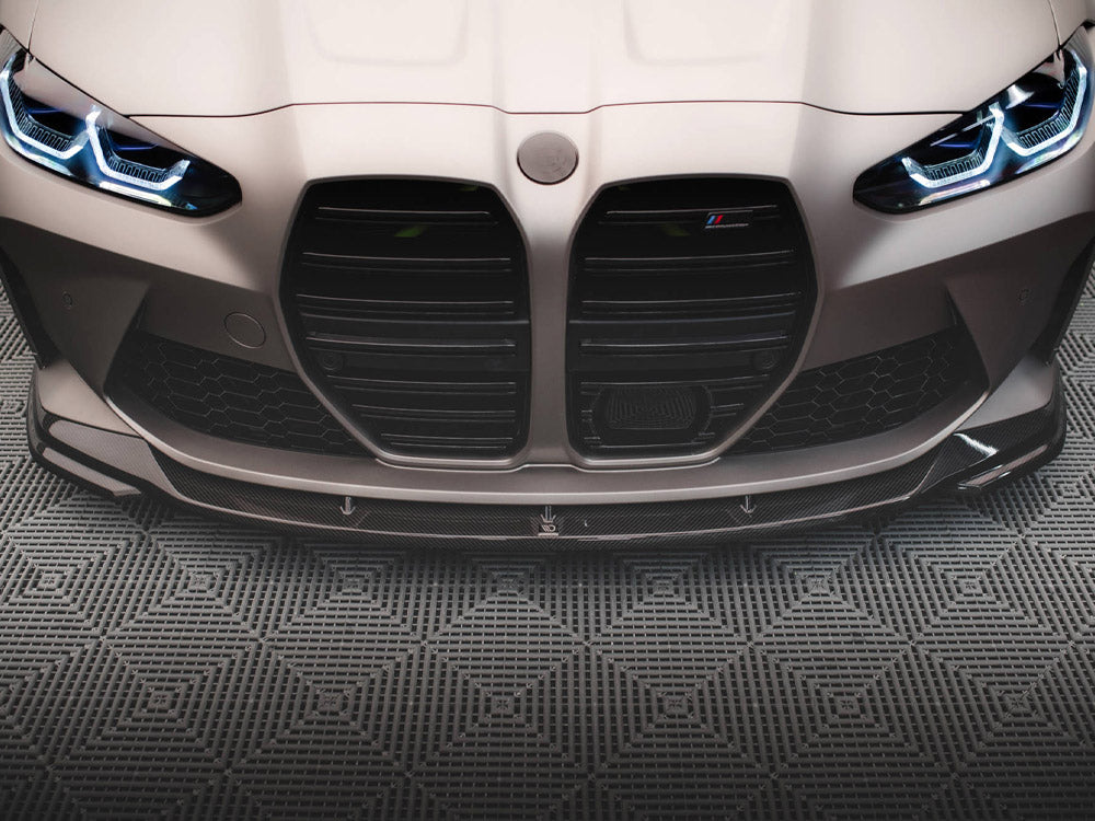 Maxton Design Carbon Fibre Front Splitter V2 - BMW M4 G82/G83