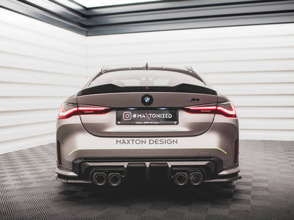 Maxton Design Carbon Fibre Spoiler Cap - BMW M4 G82