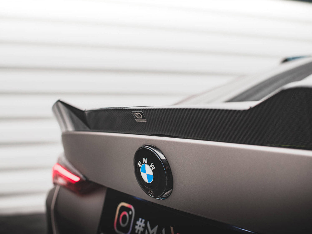 Maxton Design Carbon Fibre Spoiler Cap - BMW M4 G82