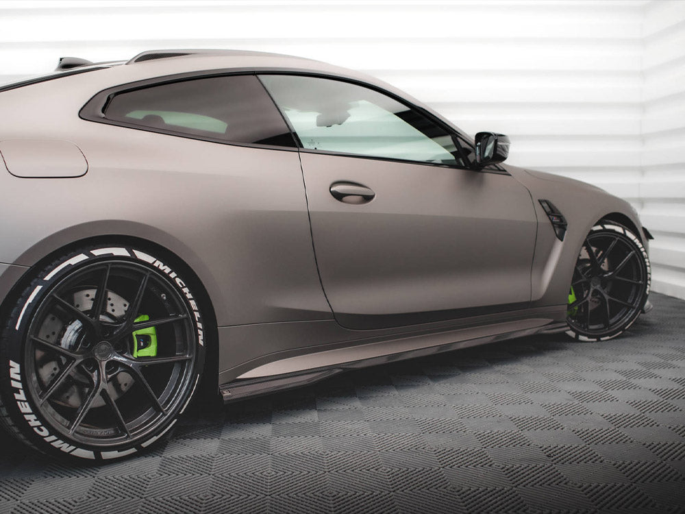 Jupes latérales en fibre de carbone Maxton Design – BMW M4 G82/G83