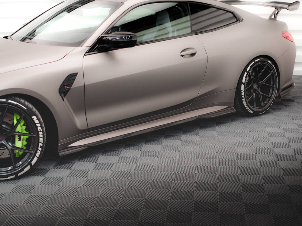 Jupes latérales en fibre de carbone Maxton Design – BMW M4 G82/G83