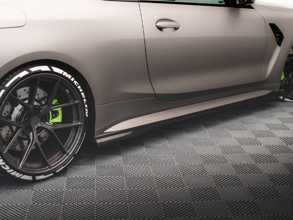 Jupes latérales en fibre de carbone Maxton Design – BMW M4 G82/G83