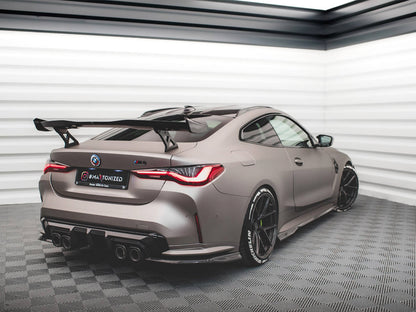 Maxton Design Carbon Fibre Rear Side Splitters - BMW M4 G82/G83