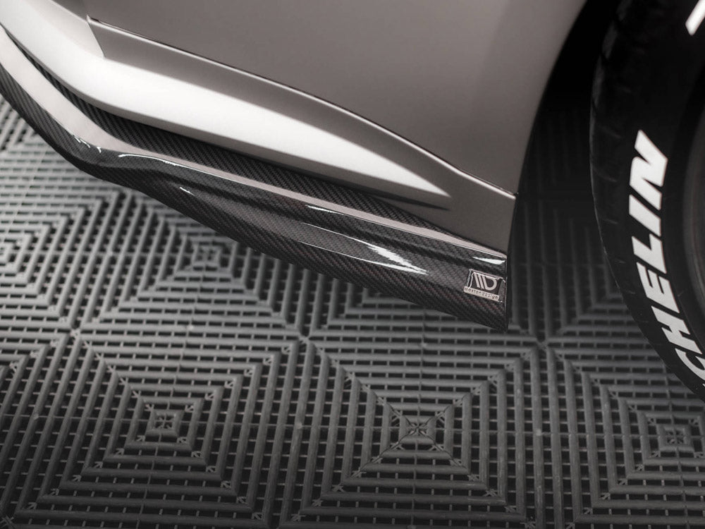 Séparateurs latéraux arrière en fibre de carbone Maxton Design – BMW M4 G82/G83