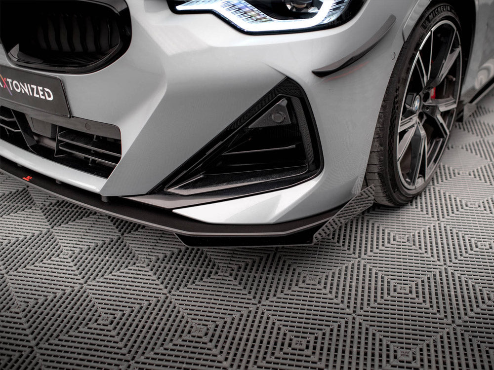 Maxton Design Street Pro Front Splitter + Flaps - BMW M240i G42