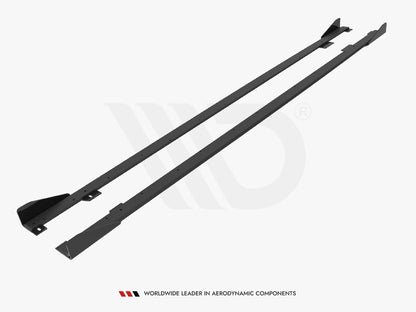 Maxton Design Street Pro Side Skirt Diffusers + Flaps - BMW M240i G42