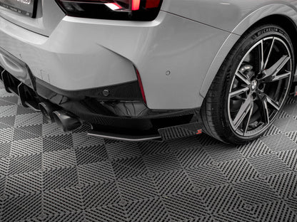 Maxton Design Street Pro Rear Side Splitters + Flaps - BMW M240i G42