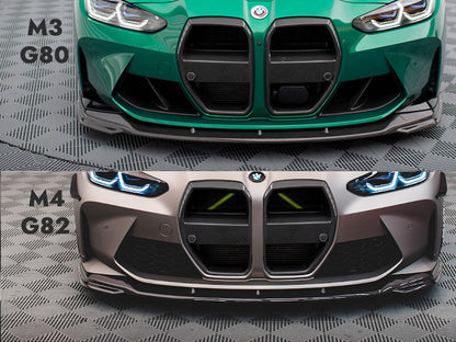 Maxton Design Carbon Fibre Front Splitter V2 - BMW M4 G82/G83