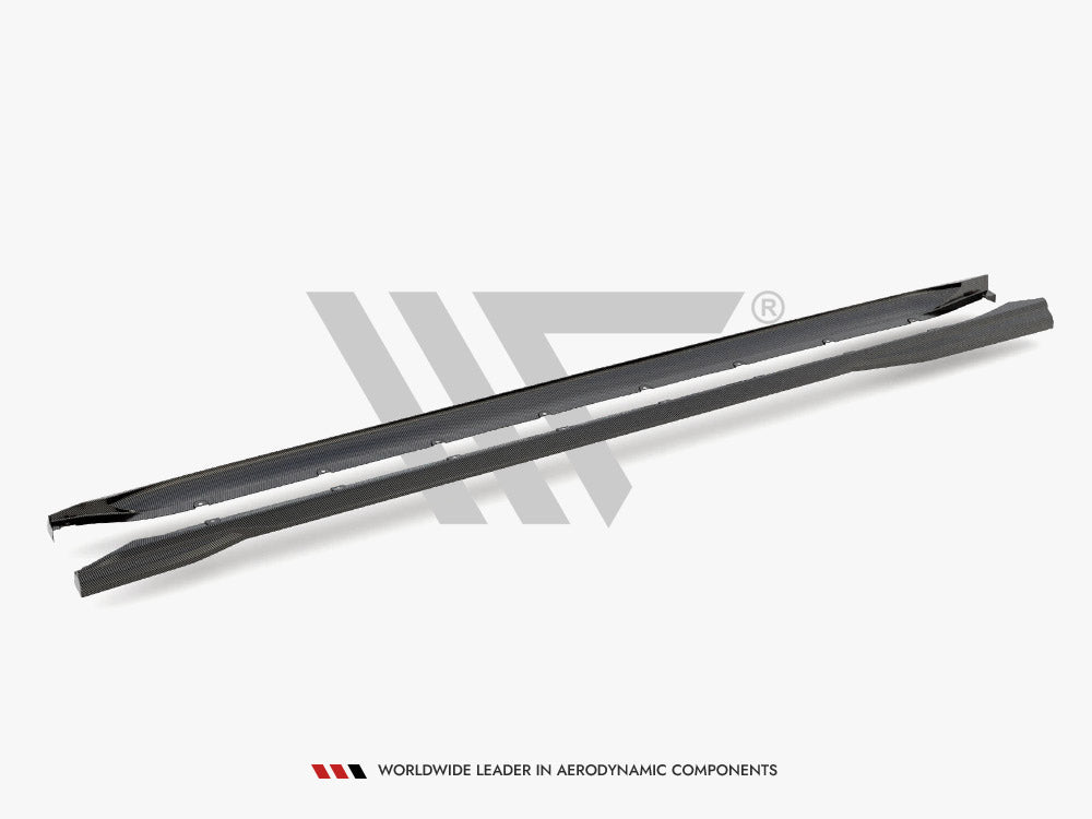 Faldones laterales de fibra de carbono Maxton Design - BMW M3 G80/G81
