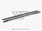 Faldones laterales de fibra de carbono Maxton Design - BMW M3 G80/G81