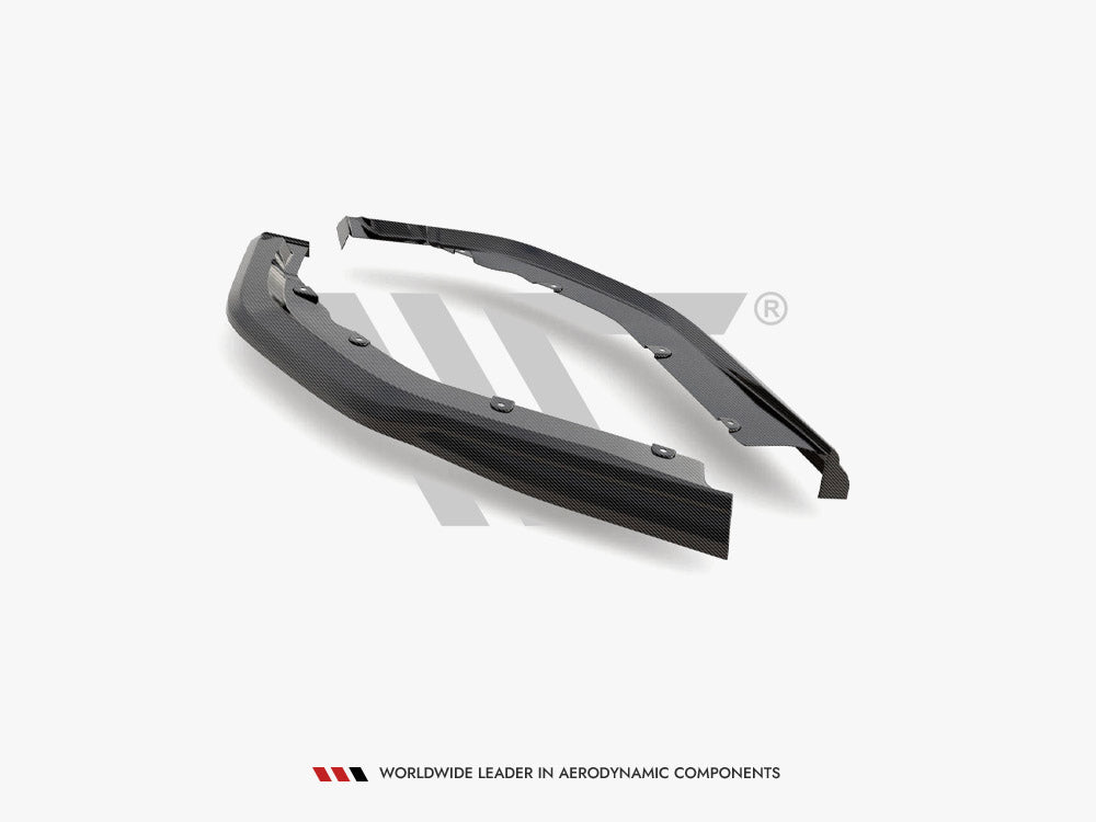 Maxton Design Carbon Fibre Rear Side Splitters - BMW M3 G80/G81