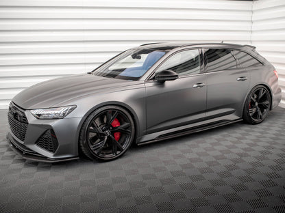 Maxton Design Carbon Fibre Side Skirts - Audi RS6/RS7 C8