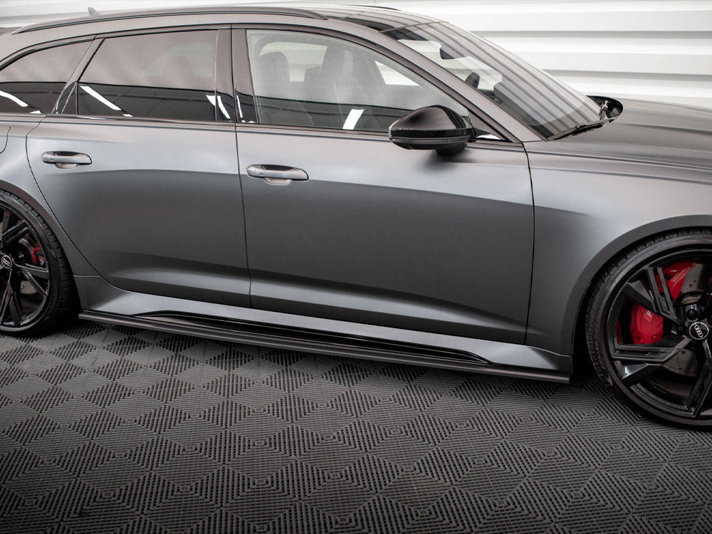 Maxton Design Carbon Fibre Side Skirts - Audi RS6/RS7 C8