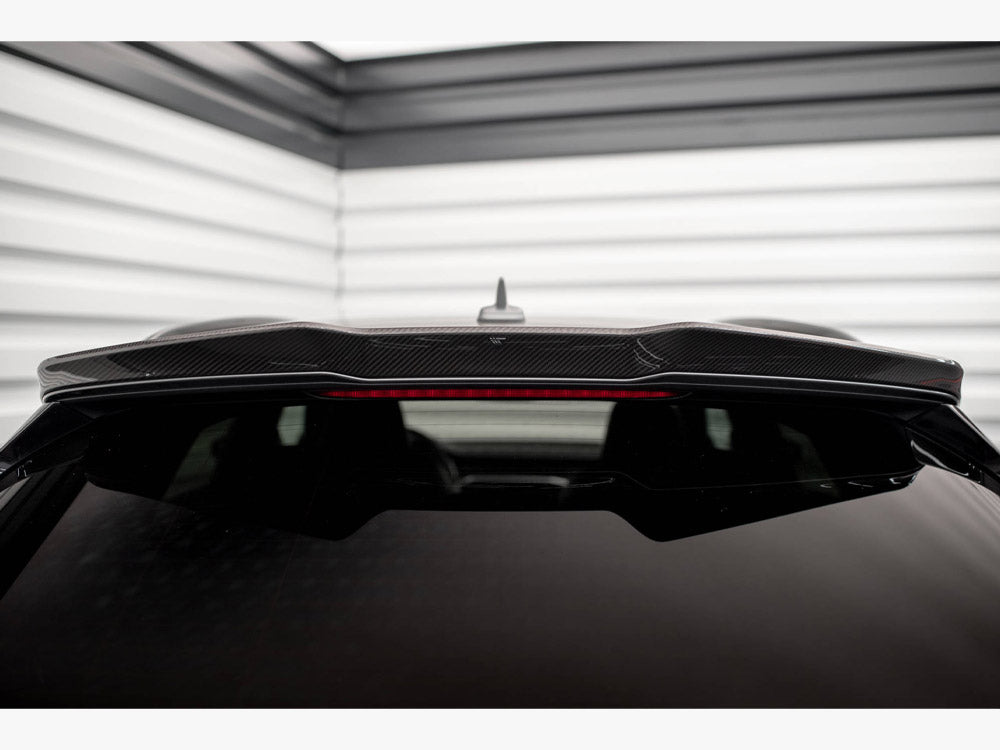 Maxton Design Carbon Fibre Spoiler Cap - Audi RS6 C8