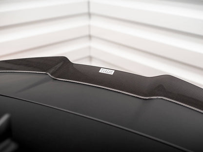 Maxton Design Carbon Fibre Spoiler Cap - Audi RS6 C8