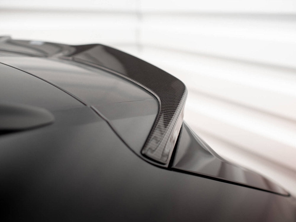 Maxton Design Carbon Fibre Spoiler Cap - Audi RS6 C8