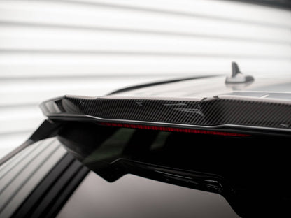 Maxton Design Carbon Fibre Spoiler Cap - Audi RS6 C8