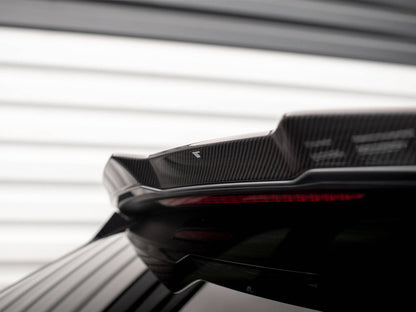 Maxton Design Carbon Fibre Spoiler Cap - Audi RS6 C8