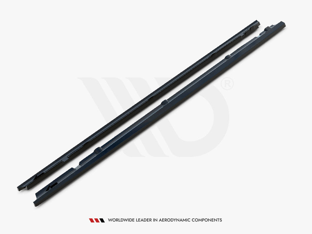 Maxton Design Street Plus Side Skirt Diffusers - Mercedes C43 AMG W205/S205 Facelift