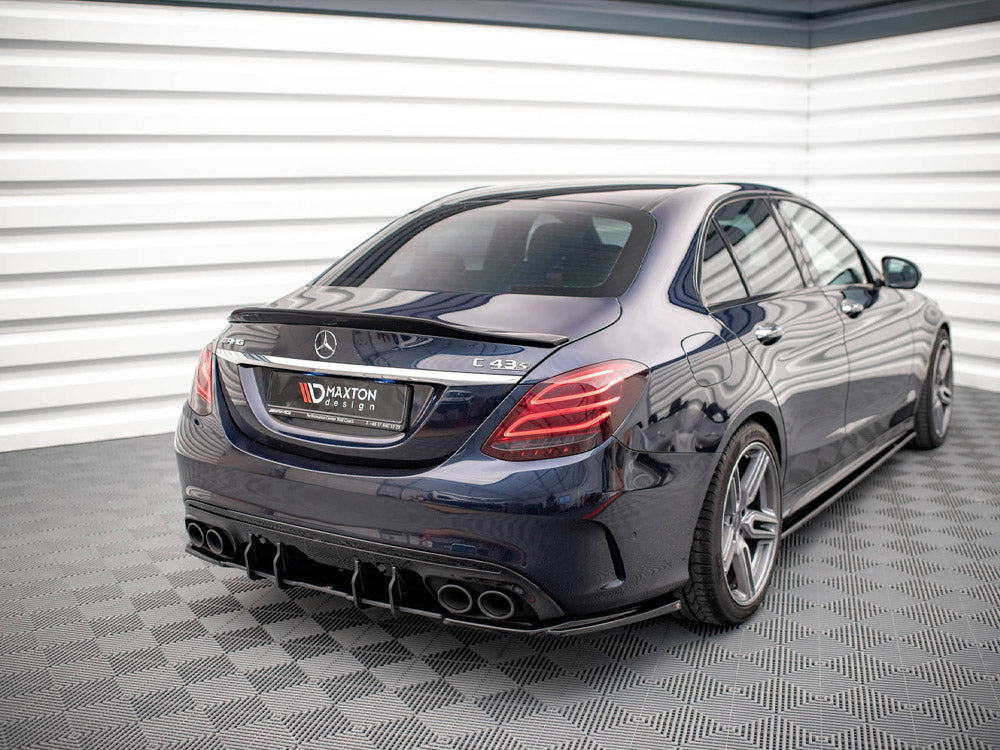 Maxton Design Street Plus Rear Side Splitters - Mercedes C43 AMG W205/S205 Facelift