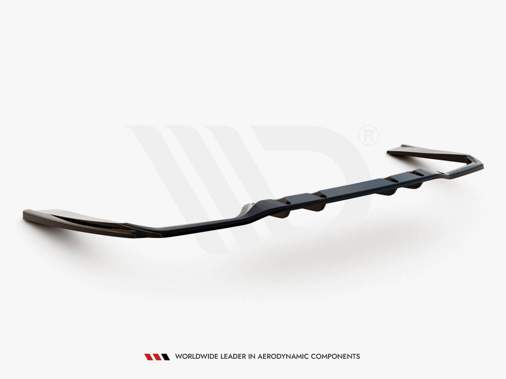 Maxton Design Street Plus Central Rear Splitter - Mercedes C43 AMG W205/S205 Facelift