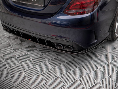 Maxton Design Street Plus Central Rear Splitter - Mercedes C43 AMG W205/S205 Facelift