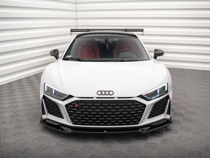 Maxton Design Street Plus Front Splitter V3 - Audi R8 Gen 2 Facelift