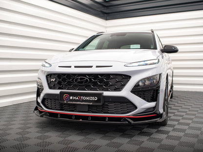 Maxton Design Street Plus Front Splitter V1 - Hyundai Kona N