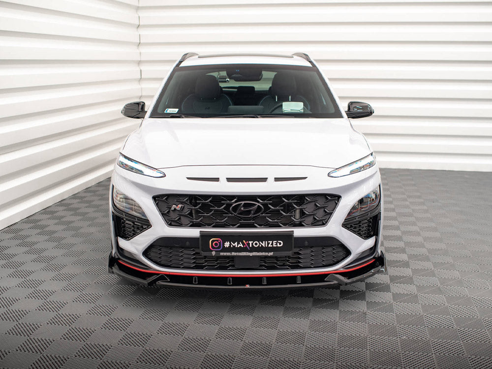 Maxton Design Street Plus Front Splitter V1 - Hyundai Kona N