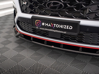 Maxton Design Street Plus Front Splitter V1 - Hyundai Kona N