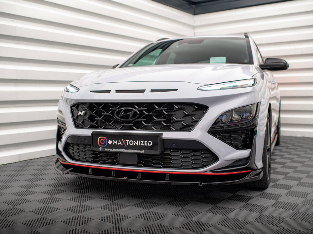 Maxton Design Street Plus Front Splitter V2 - Hyundai Kona N