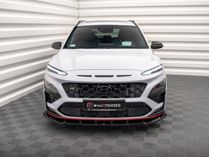 Maxton Design Street Plus Front Splitter V2 - Hyundai Kona N