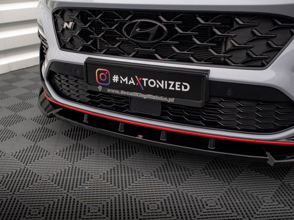 Maxton Design Street Plus Front Splitter V2 - Hyundai Kona N