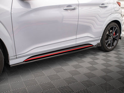 Maxton Design Street Plus Side Skirt Diffusers V2 - Hyundai Kona N