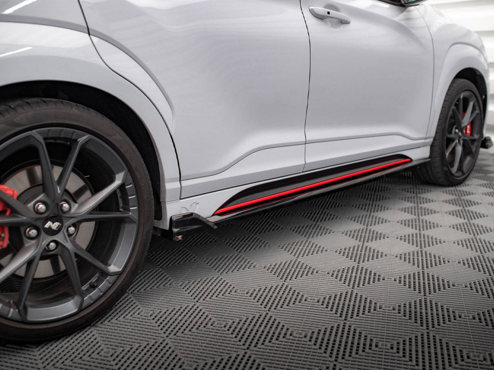 Maxton Design Street Plus Side Skirt Diffusers V2 - Hyundai Kona N