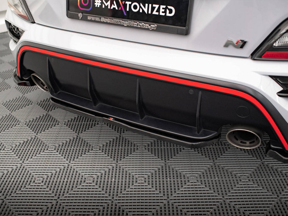 Maxton Design Street Plus Central Rear Splitter - Hyundai Kona N