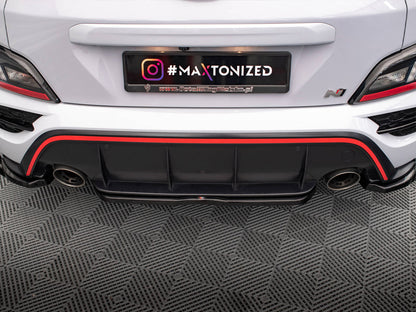 Maxton Design Street Plus Central Rear Splitter - Hyundai Kona N