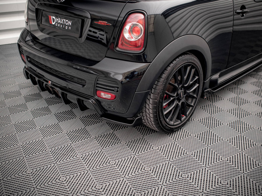 Maxton Design Street Plus Rear Side Splitters V3 - MINI Cooper S R56 JCW