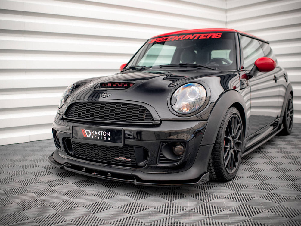 Maxton Design Street Plus Front Splitter V3 - MINI Cooper S R56 JCW