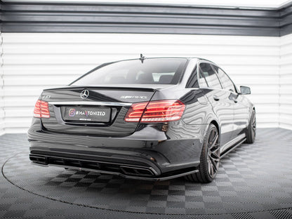 Maxton Design Street Plus Central Rear Splitter - Mercedes E63 AMG W212 Facelift