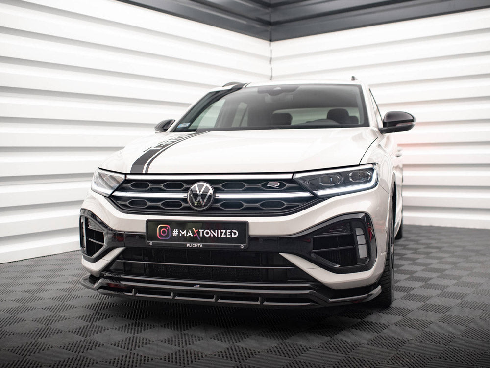 Maxton Design Street Plus Front Splitter V1 - VW T-Roc R Facelift