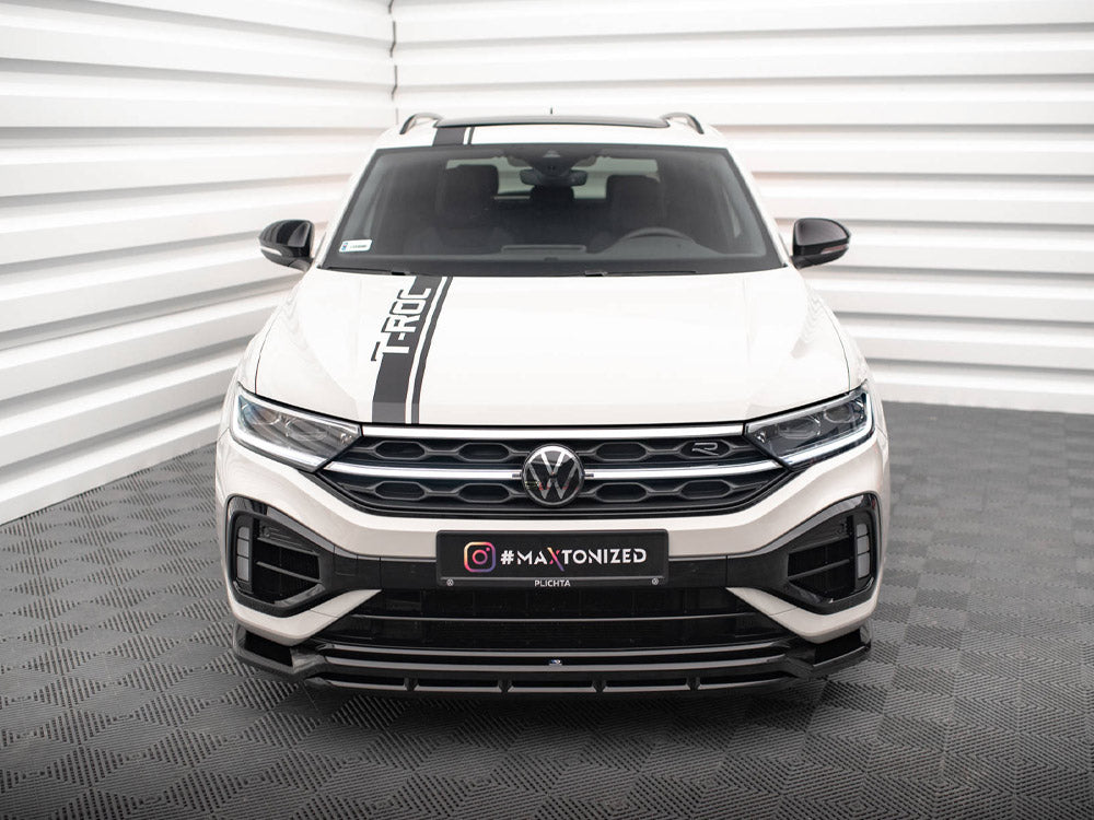 Maxton Design Street Plus Front Splitter V1 - VW T-Roc R Facelift