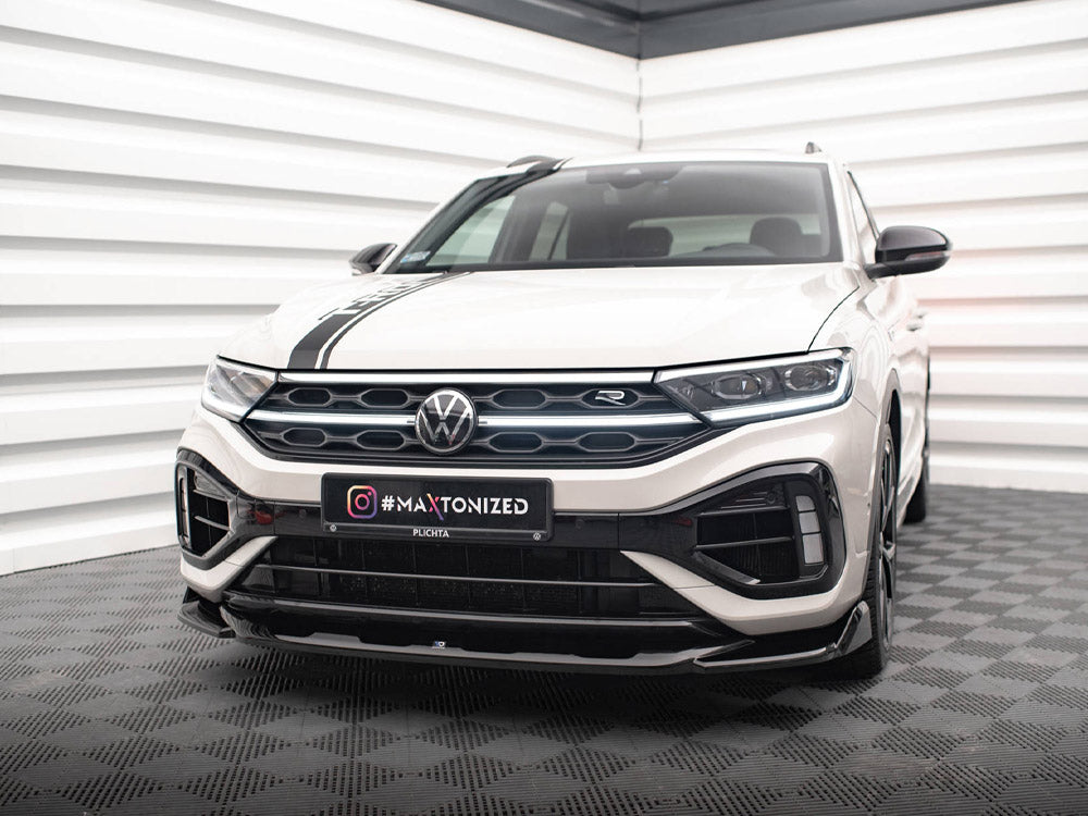 Maxton Design Street Plus Front Splitter V2 - VW T-Roc R Facelift