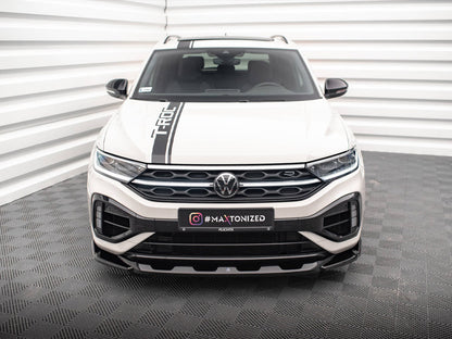 Maxton Design Street Plus Front Splitter V2 - VW T-Roc R Facelift