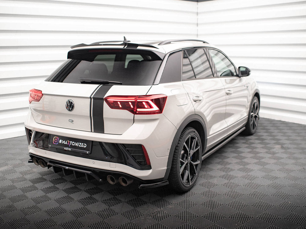 Maxton Design Street Plus Rear Side Splitters - VW T-Roc R Facelift