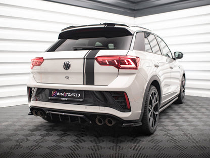 Maxton Design Street Plus Central Rear Splitter - VW T-Roc R Facelift