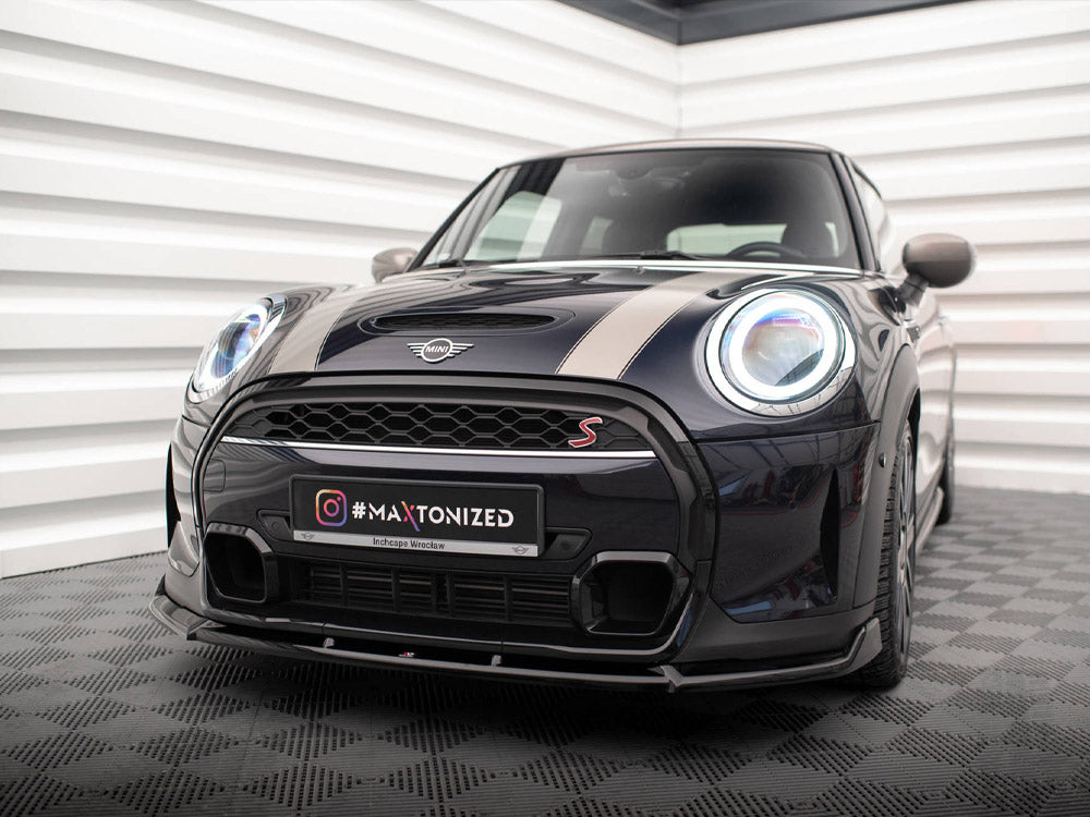 Maxton Design Street Plus Front Splitter V2 - MINI Cooper S F56 LCI 2