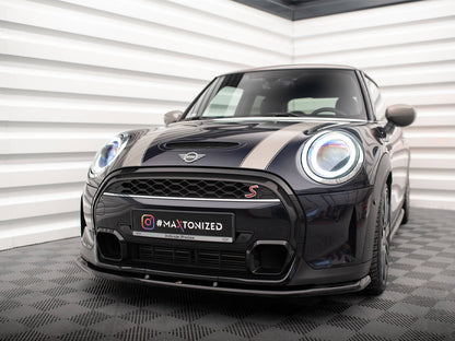 Maxton Design Street Plus Front Splitter V1 - MINI Cooper S F56 LCI 2