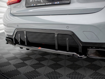 Maxton Design Street Plus Central Rear Splitter - BMW M340i G20/G21 LCI